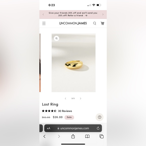 Uncommon James Gold 14K Gold Plated Brass Jewelry - Picture 14 of 15